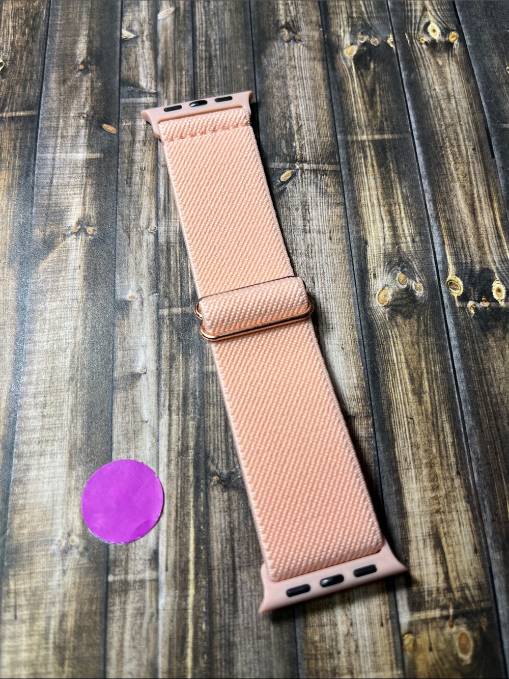 5for$10 Soft Texture Pink 38mm/40mm/41mm Soft Stretch Apple Watchband iWatch